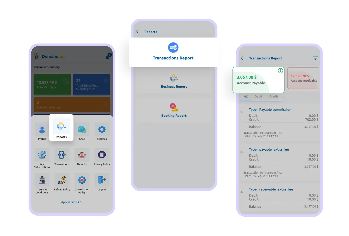 Provider App Reports and Analytics Feature